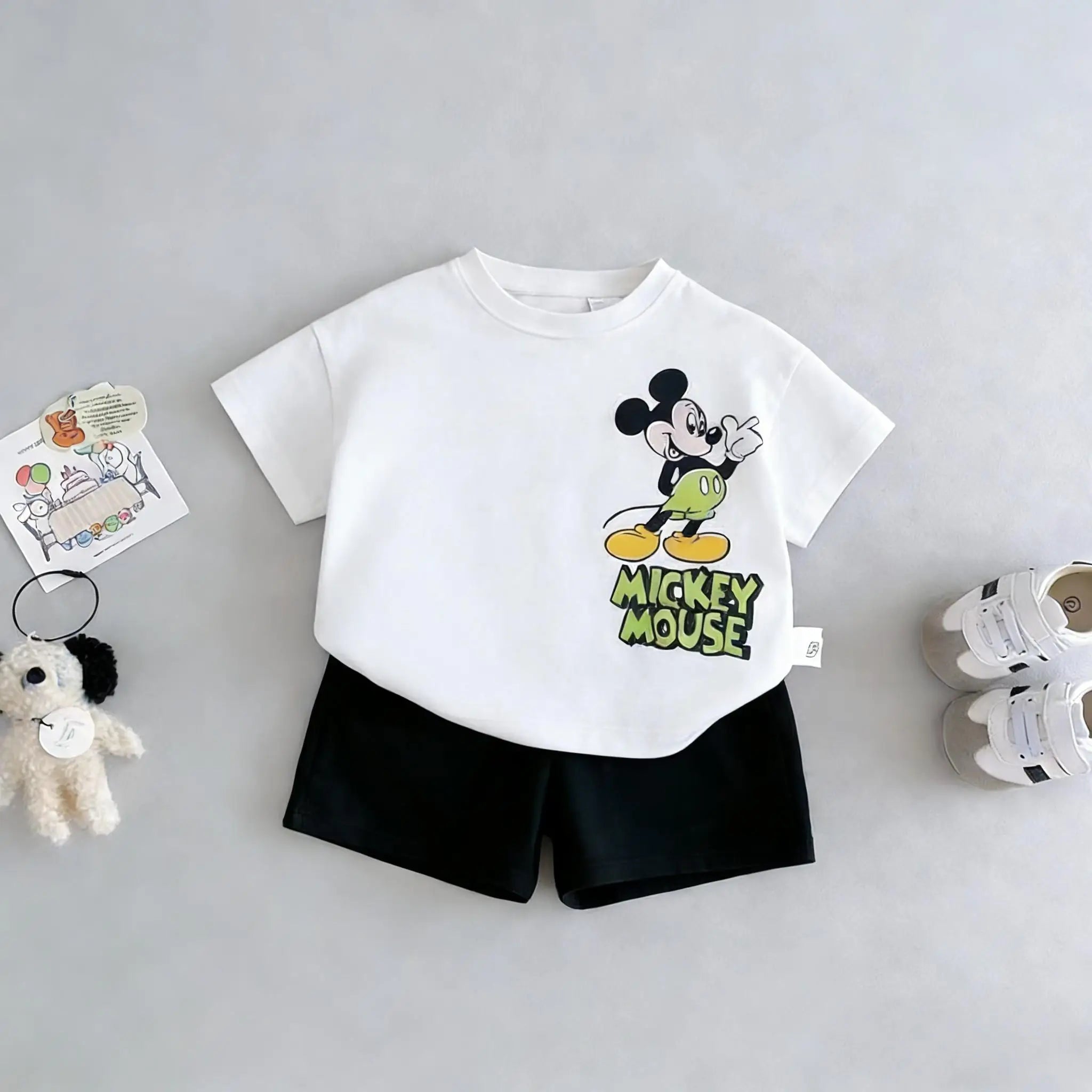 Boys T-shirt + Shorts Casual Outfits