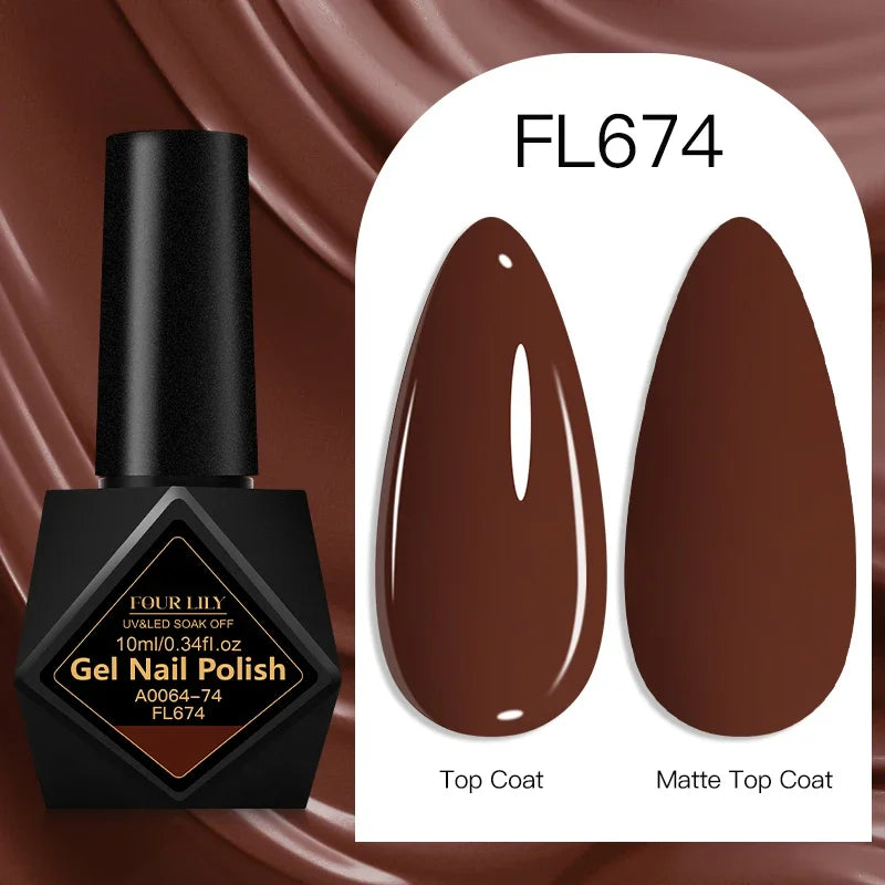 10ml Gel Nail Polish 162 Colors