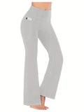 Women's Flared Pants with Pockets
