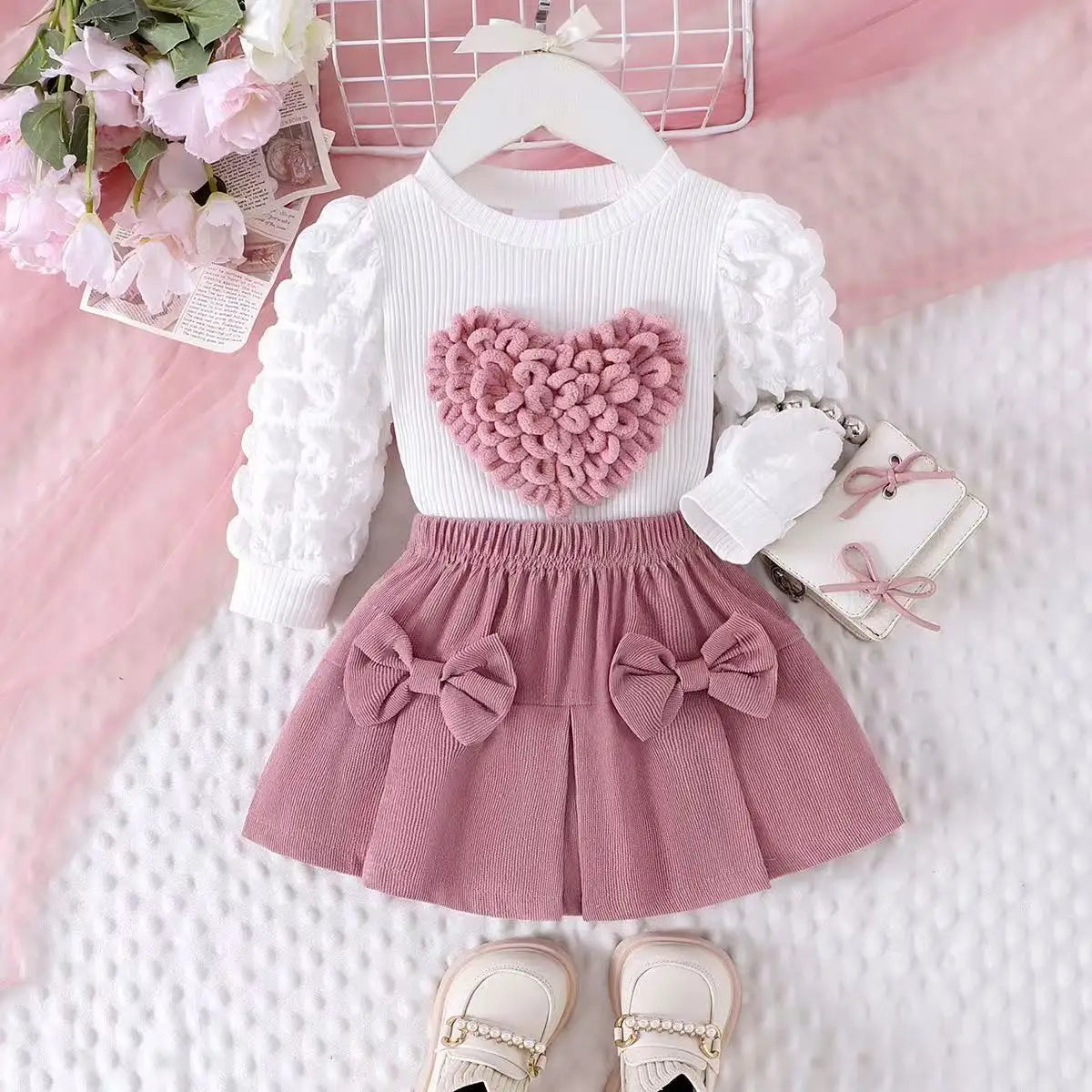 Girls' New Two Piece Set