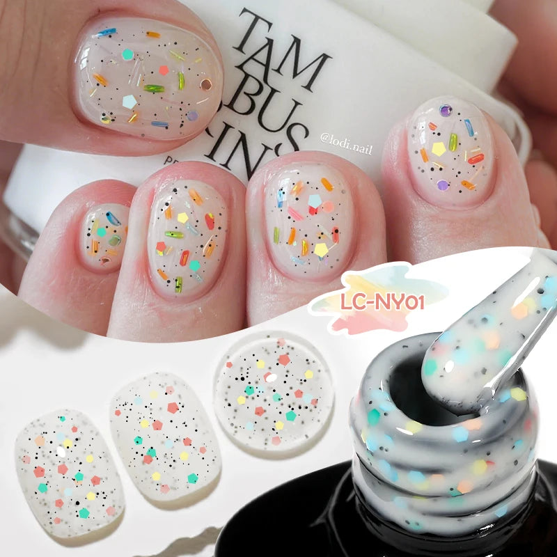 LILYCUTE 7ml Macaron Cream Gel Nail Polish