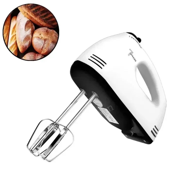 Multifunctional 7 Speed Mini Mixer Electric, Automatic Cream Food Cake Baking Dough Mixer