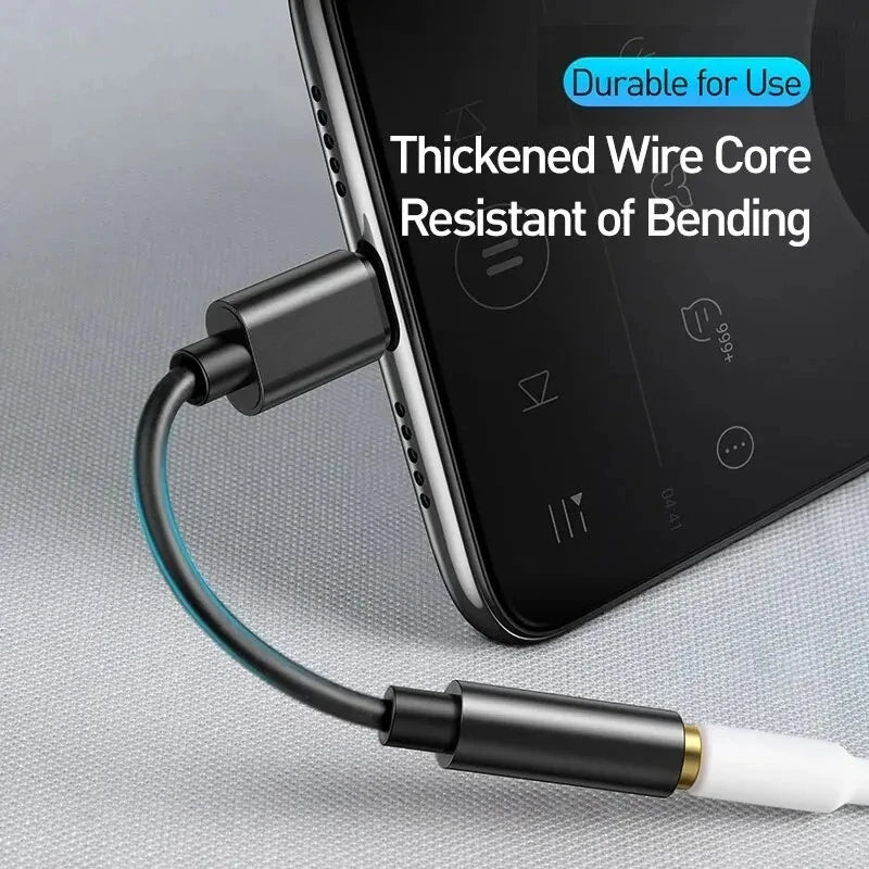 Type C to 3.5mm Earphone Jack AUX USB C Cable Adapter