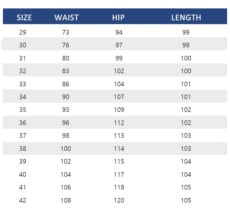 29-42Y Men's Thin Fashion Long Pants