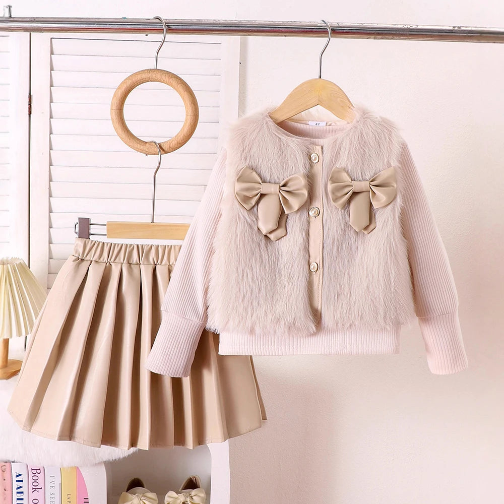 Fashion Children Winter Outfits For Girls Clothing