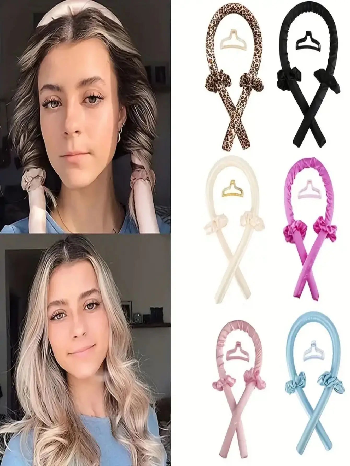 Heatless Curling Headband