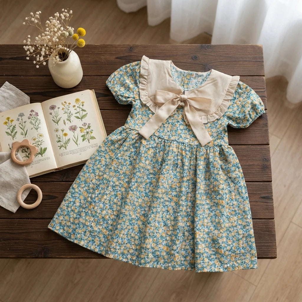 Girls' Floral Dress