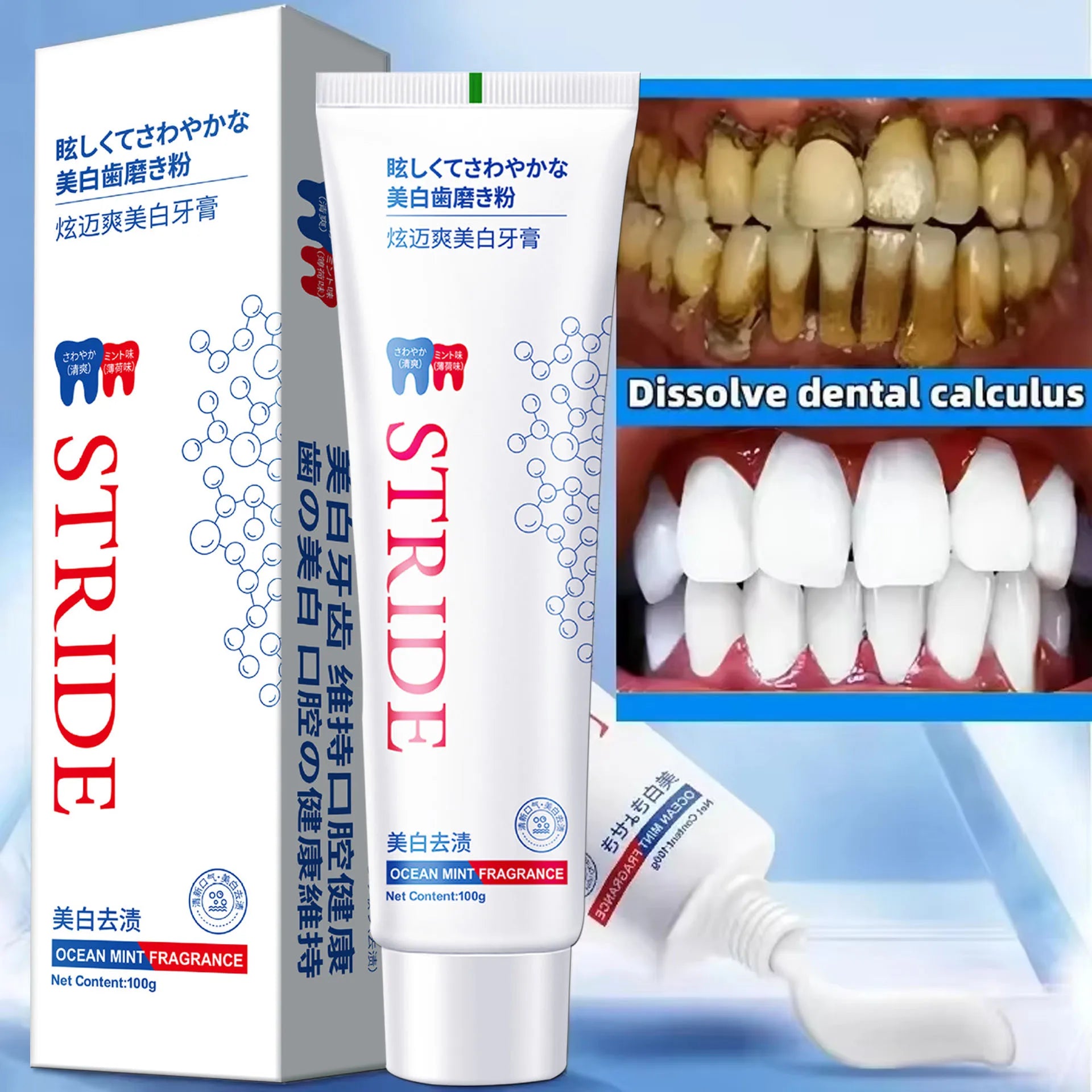 Whitening Toothpaste Fresh Bright Breath