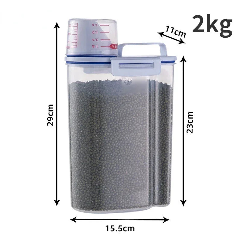 1.5kg/2kg Cup Food Store for pets
