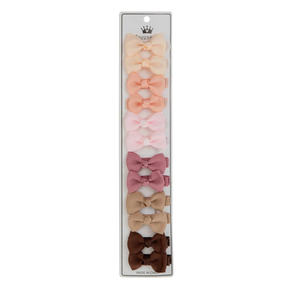 12Pcs/Lot 4.5cm Kids Hair Clips