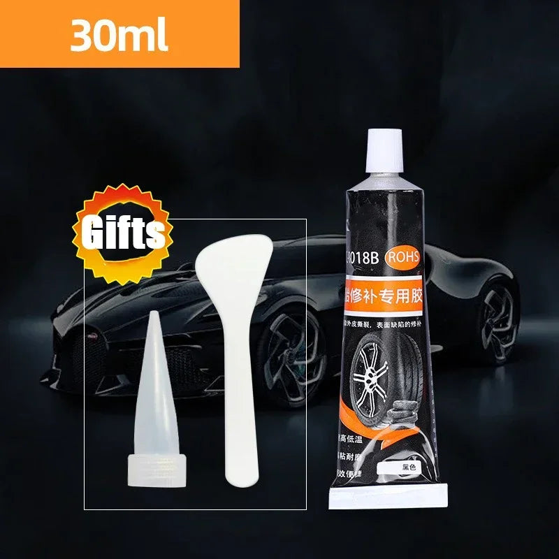 Tyre Repair Liquid  Black Strong Rubber Glues