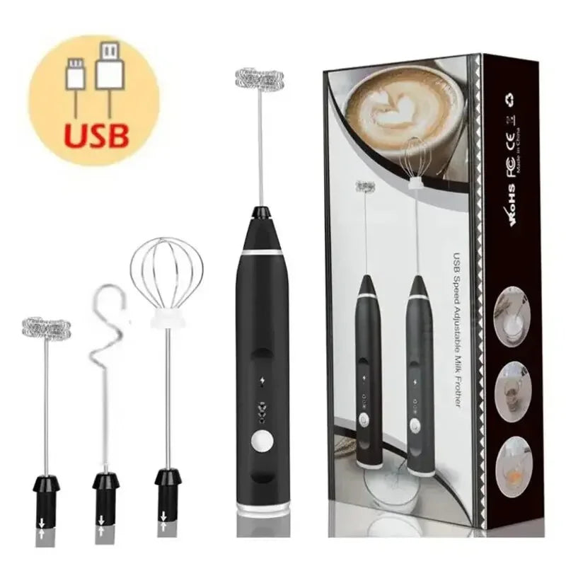 Portable Electric Milk Frothers Handheld Blender