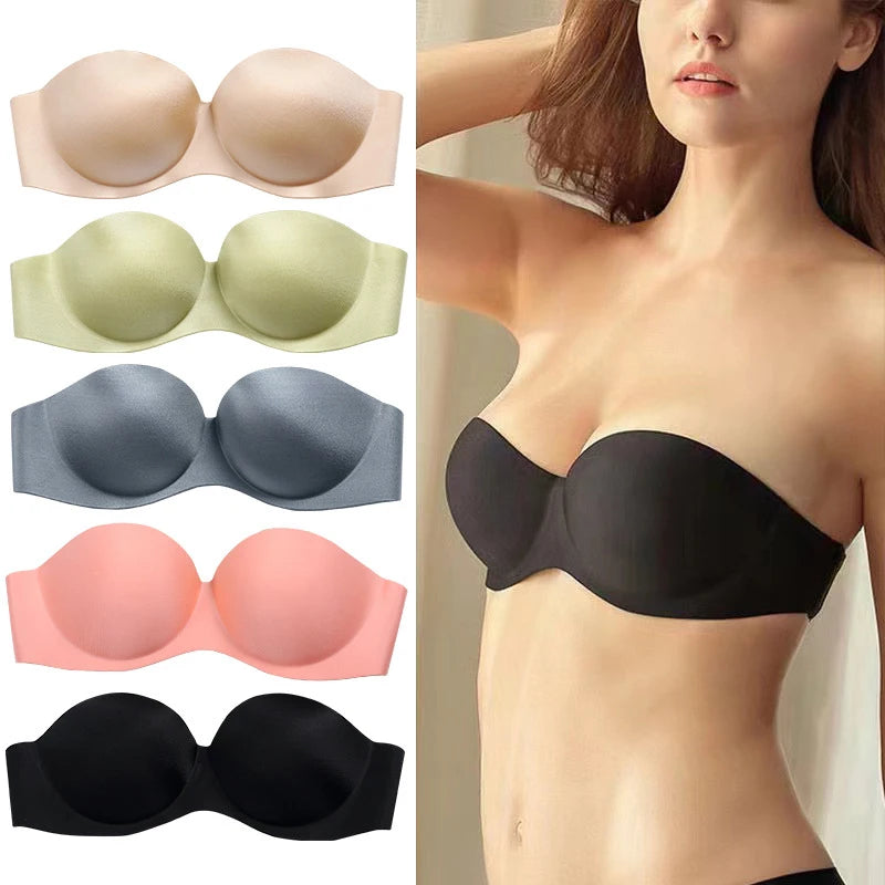 Women Invisible Bras Underwear Lingerie