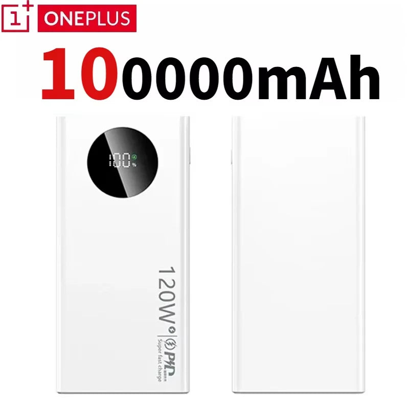 Oneplus 500000mah 120W Power Bank Super Fast Charging
