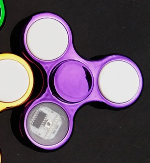 6 Colors Creative LED Light Luminous Fidget Spinner