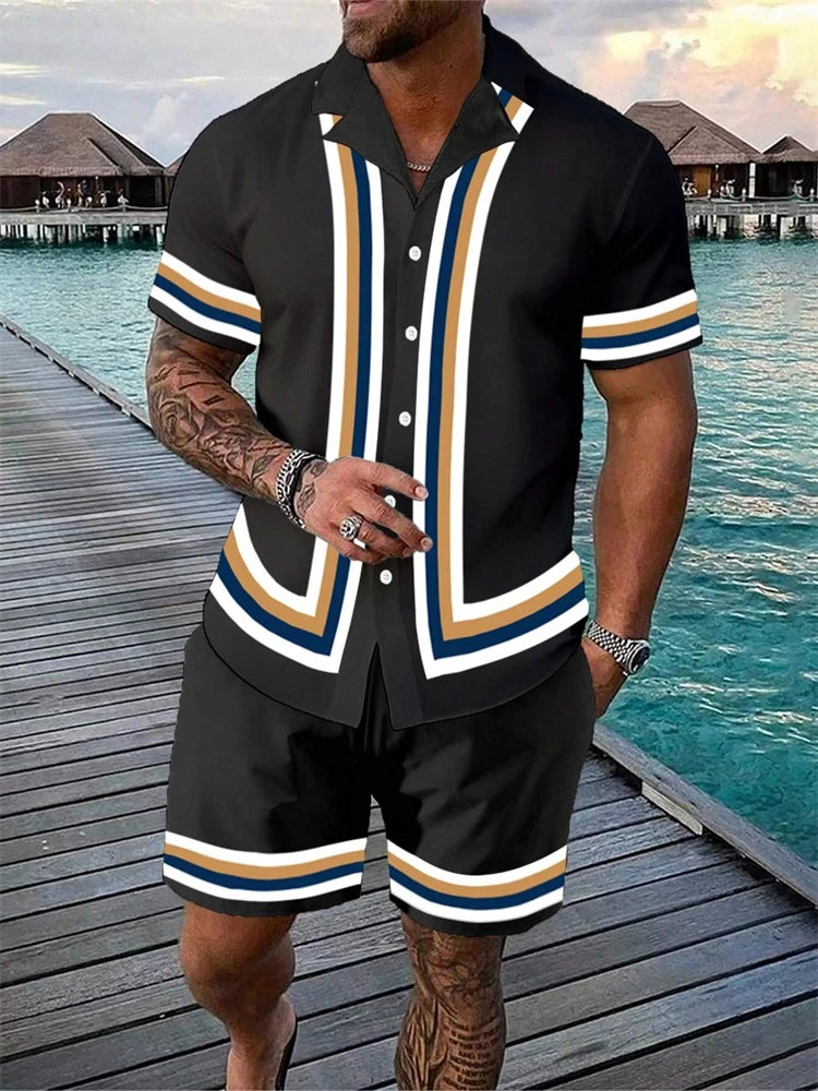 New Men's Beach Wear 2-Piece