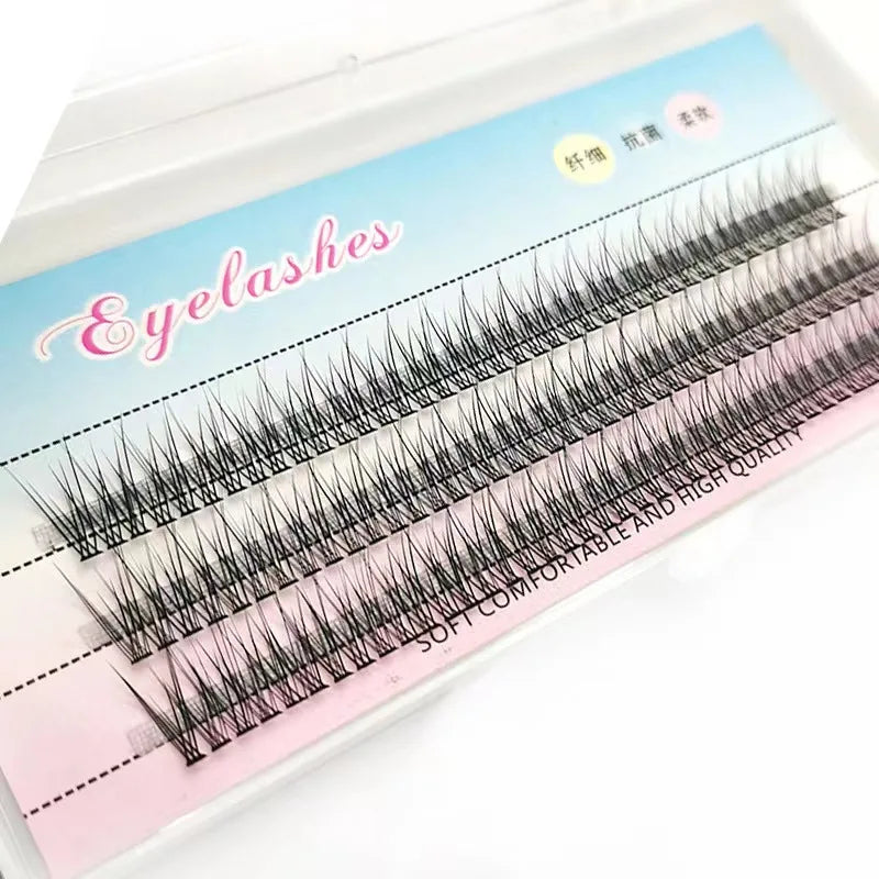New A/M Shape Professional Makeup Individual Lashes