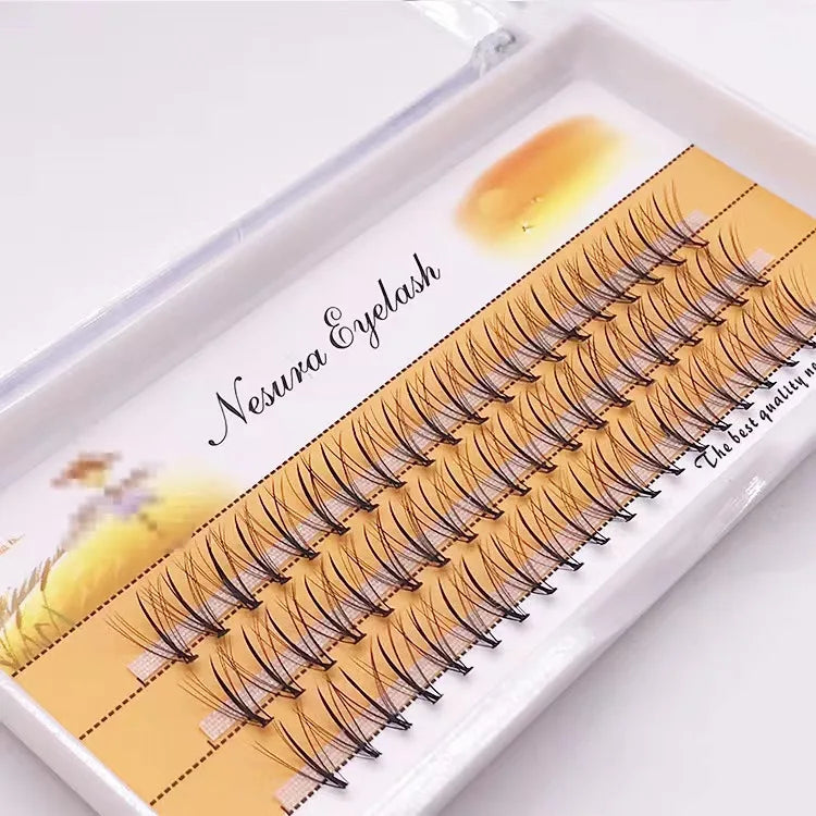 New A/M Shape Professional Makeup Individual Lashes