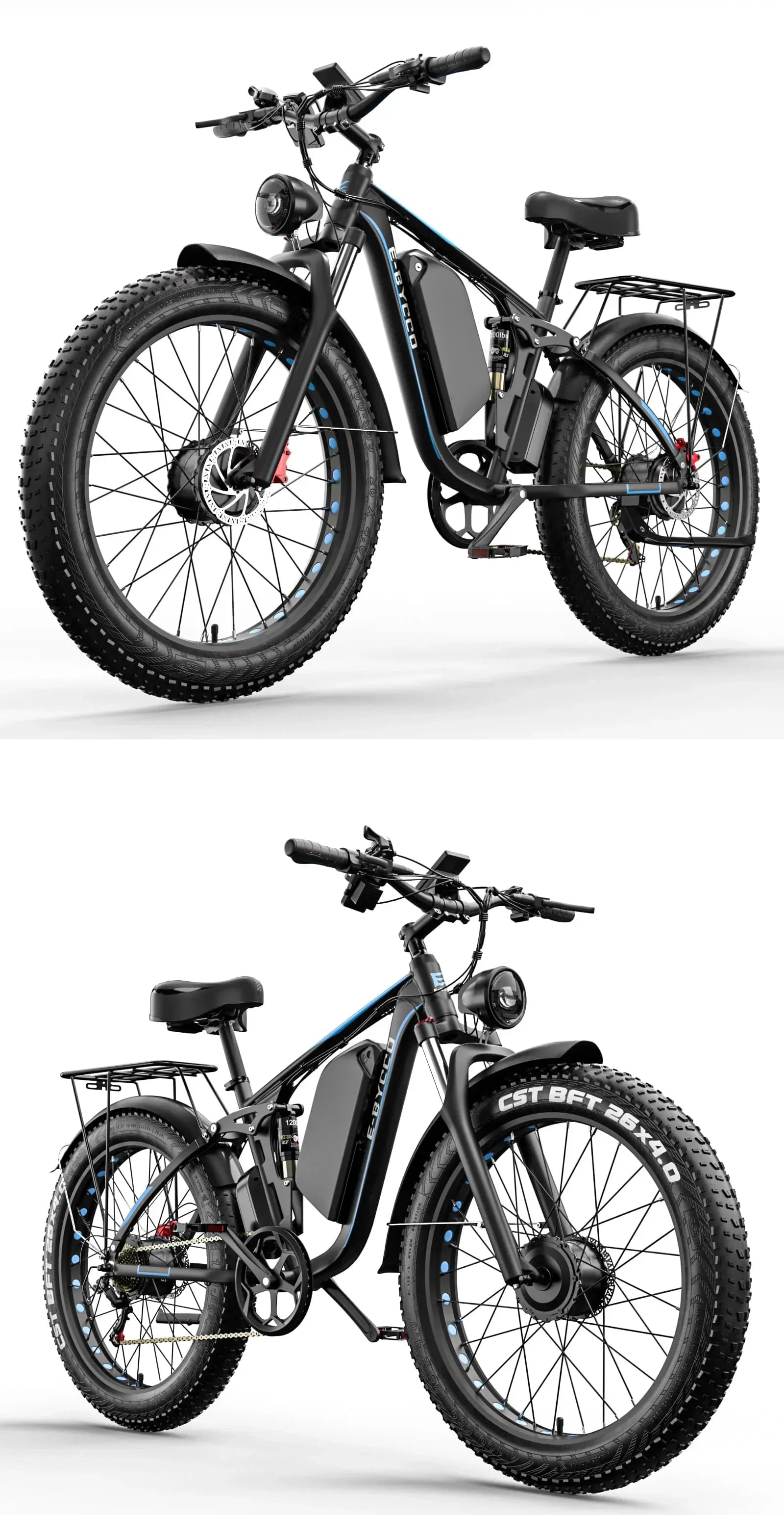 E-BYCCO EB7 Pro E-bike 3000W Dual Motor