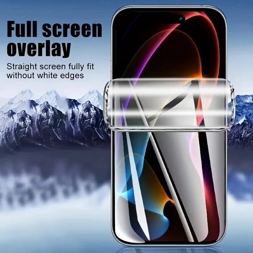 5Pcs Hydrogel film screen protector  for IPhone
