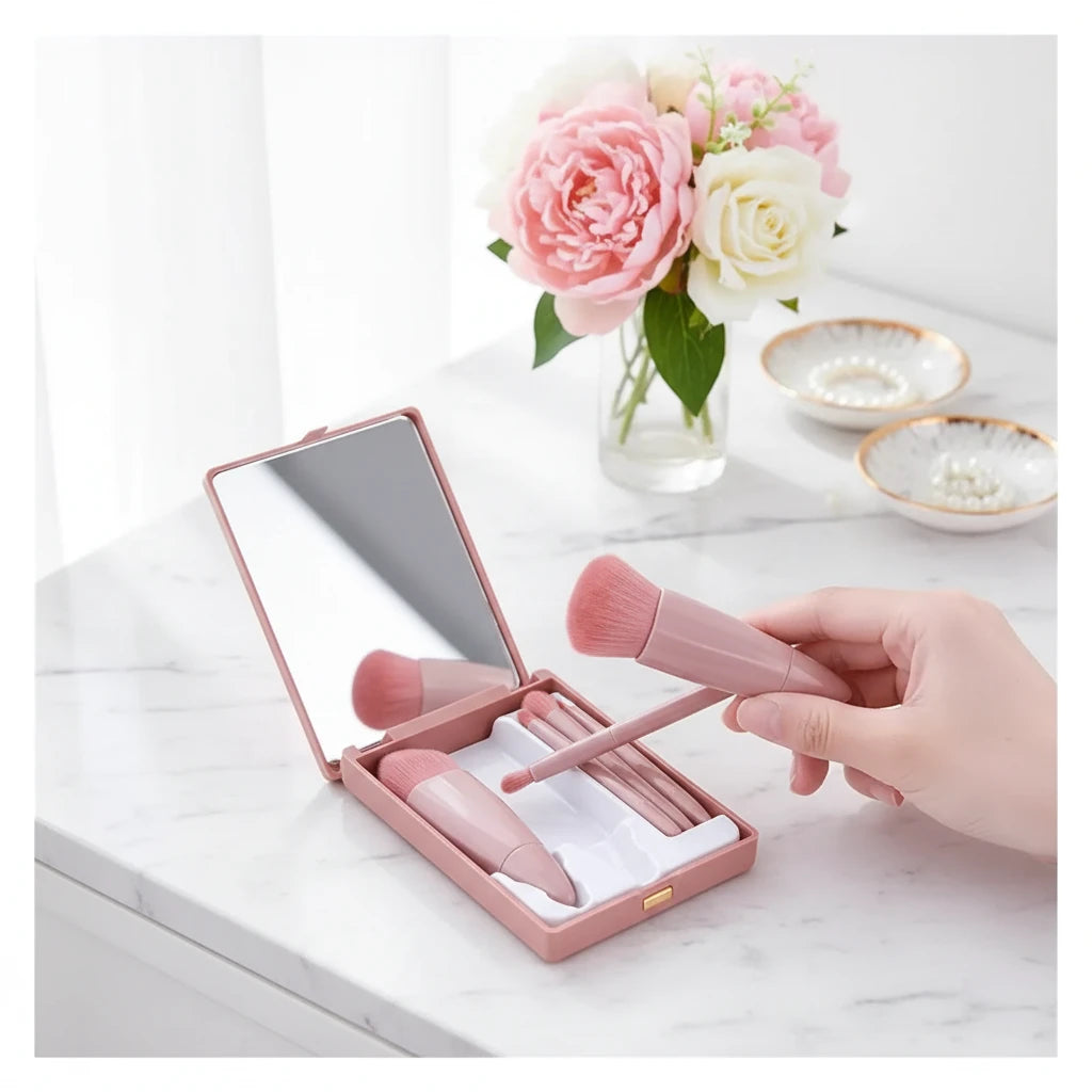 5pcs Mini Size Makeup Brushes Set