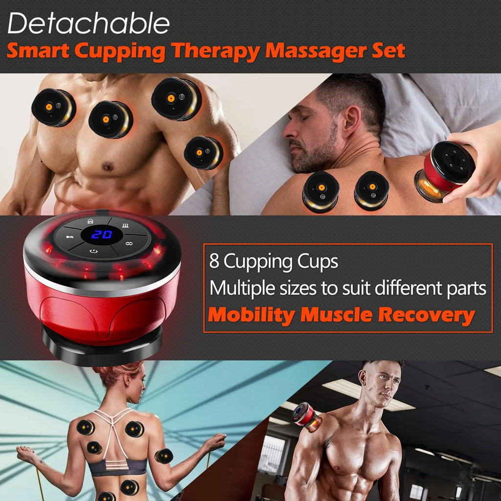 8 Cups Electric Cupping Massager