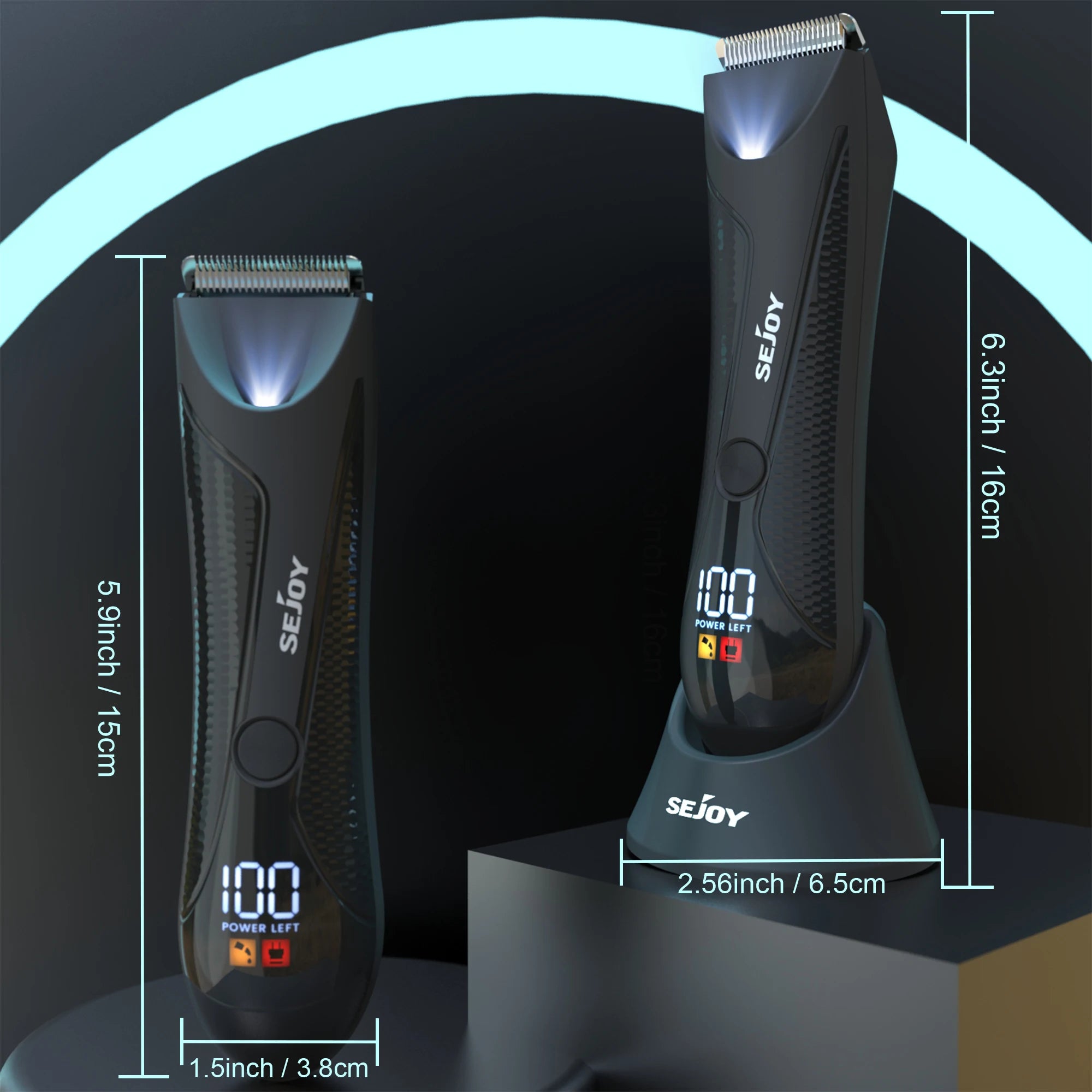 Electric Groin Body Hair Trimmer