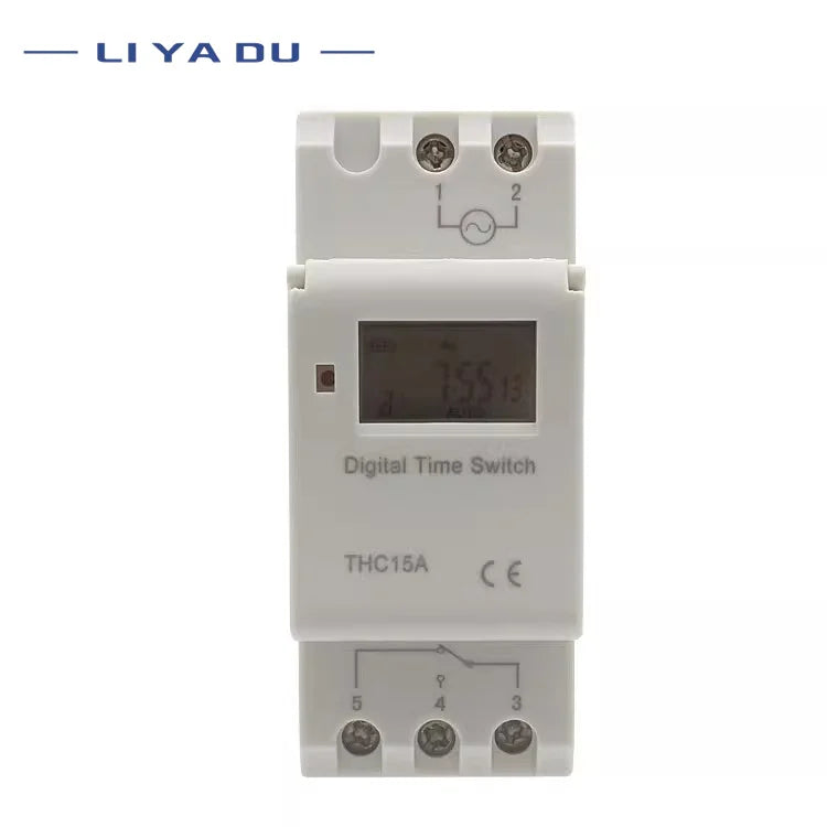 Control Switch 12V 24V 110V 220V Bell Ring Relay 16a
