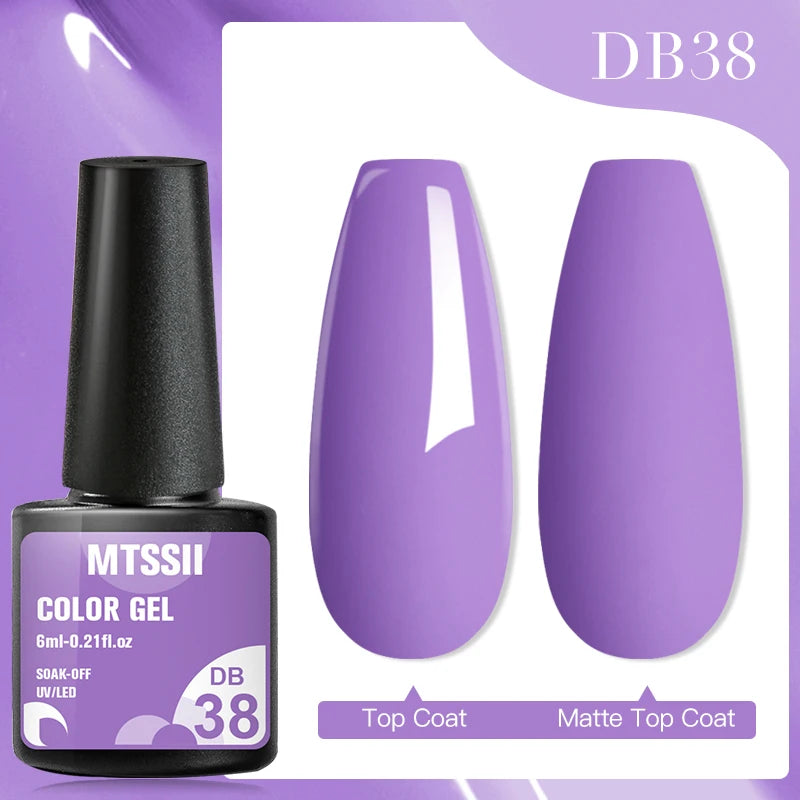 Gold Sliver Reflective Nail Gel Polish