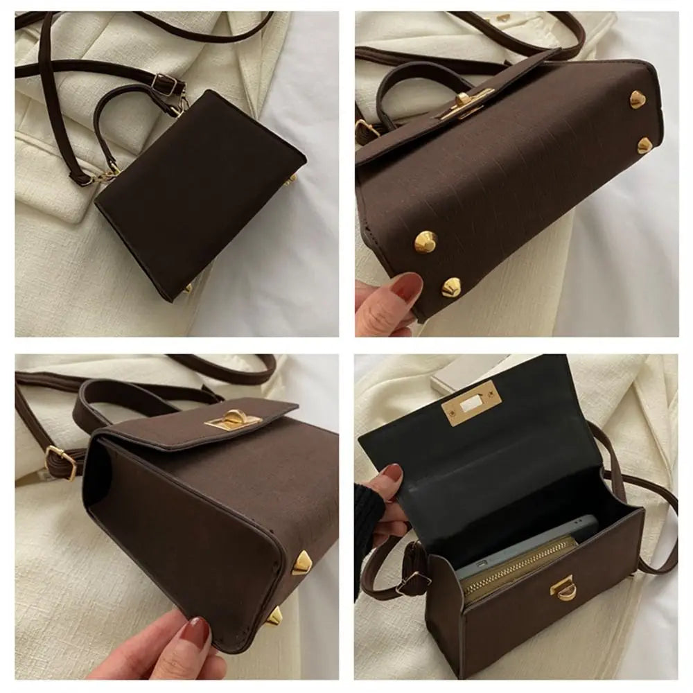 Women PU Leather Shoulder Messenger Bag