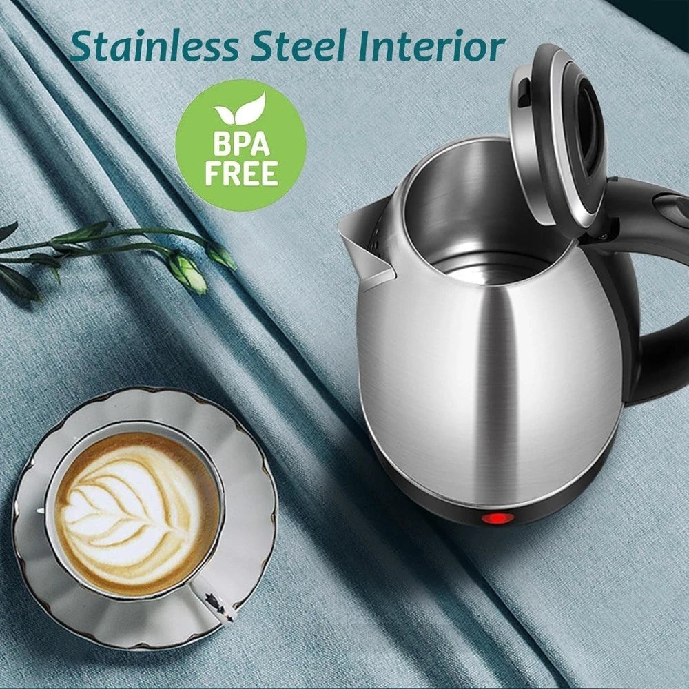2L Electric Kettle Stainless Steel Electric Tea Kettle