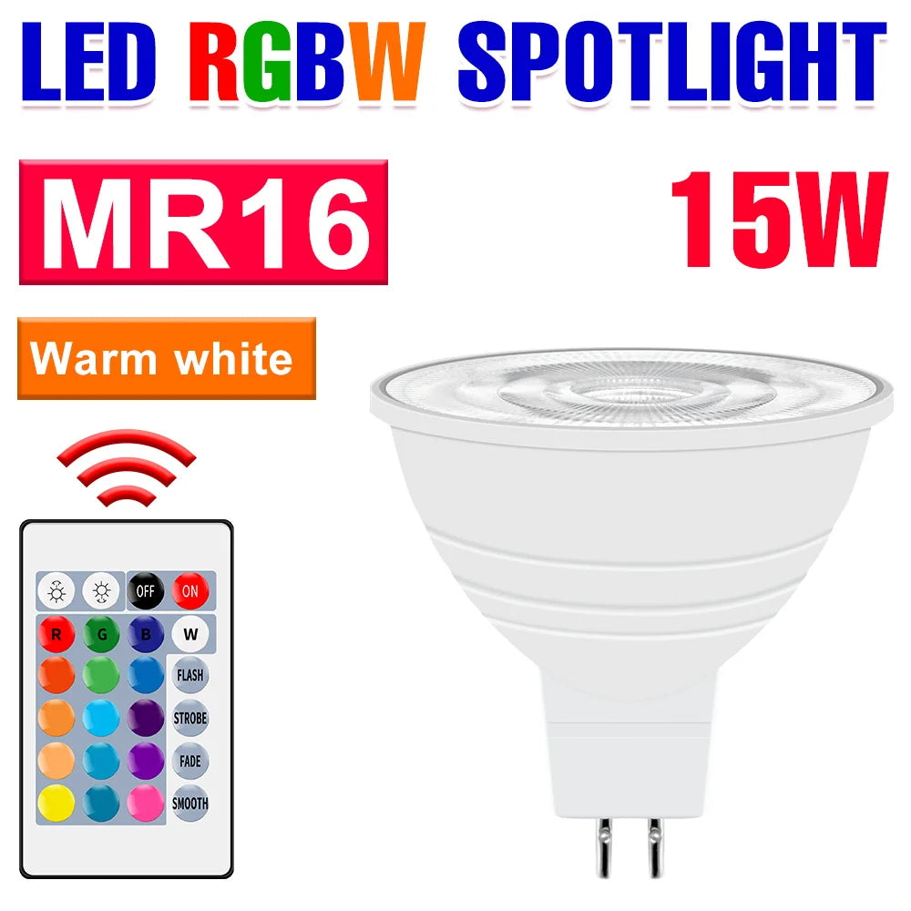 15W RGB LED Bulb