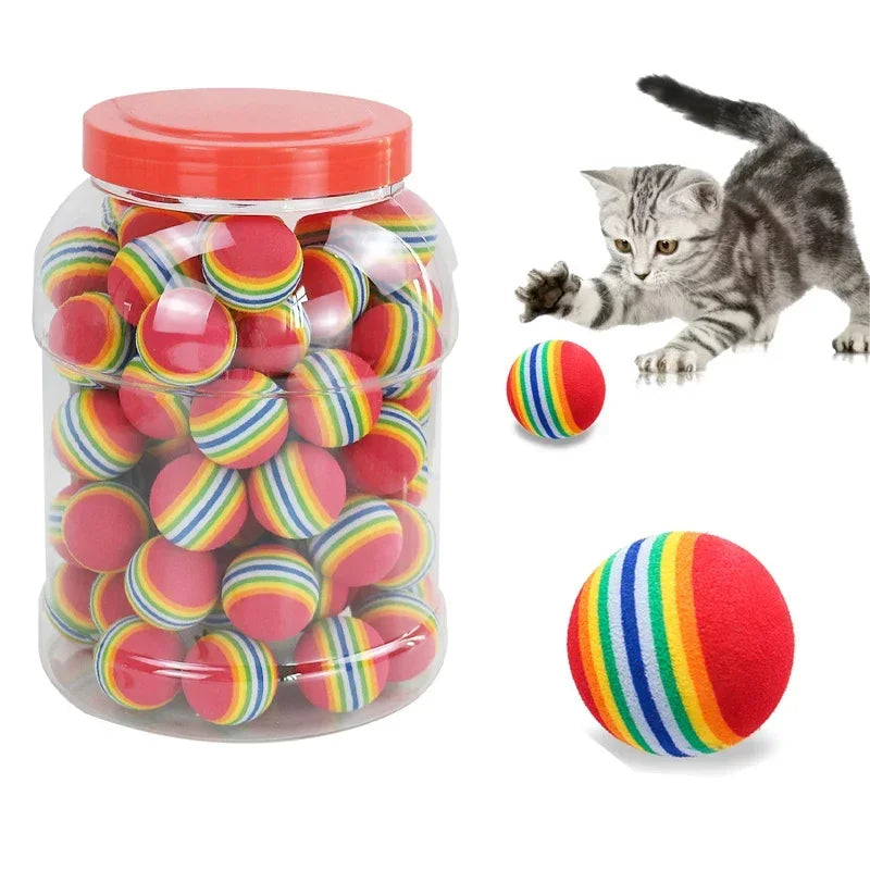 10PCS/5PCS Rainbow Cat Toys