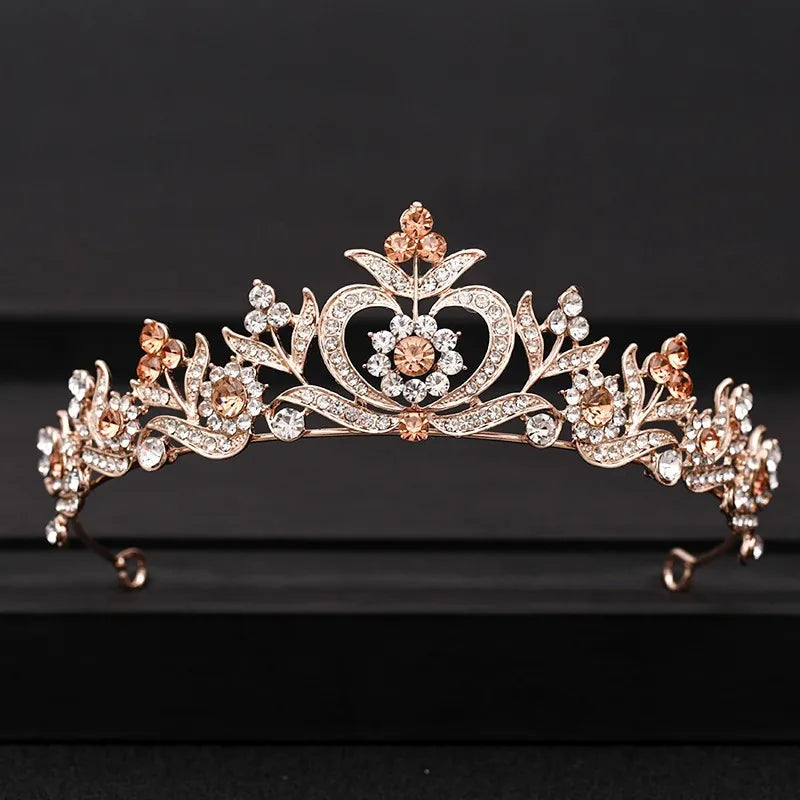 Wedding Crown Hair Jewelry Bridal  Hair Accessories Women