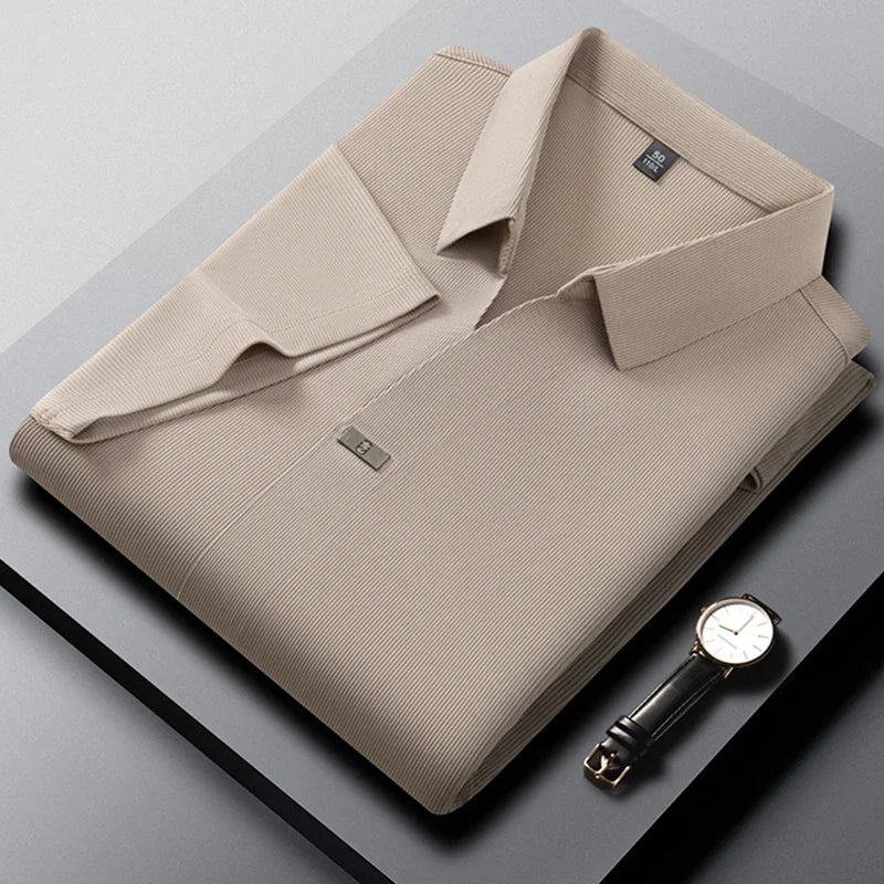 Men's Casual and Fashionable Solid Color T-Shirt