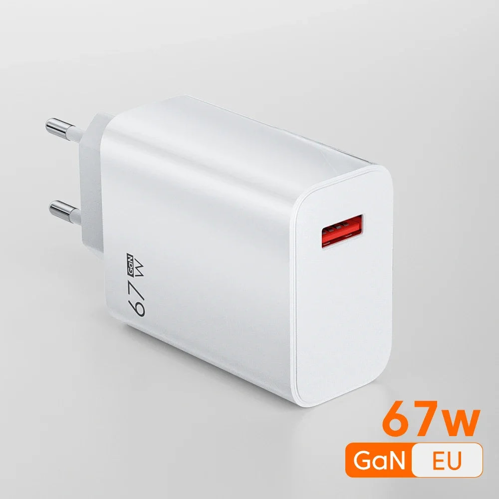 67W Fast USB Charger