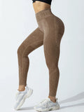 Women Seamless Gym High Waist Yoga Leggings