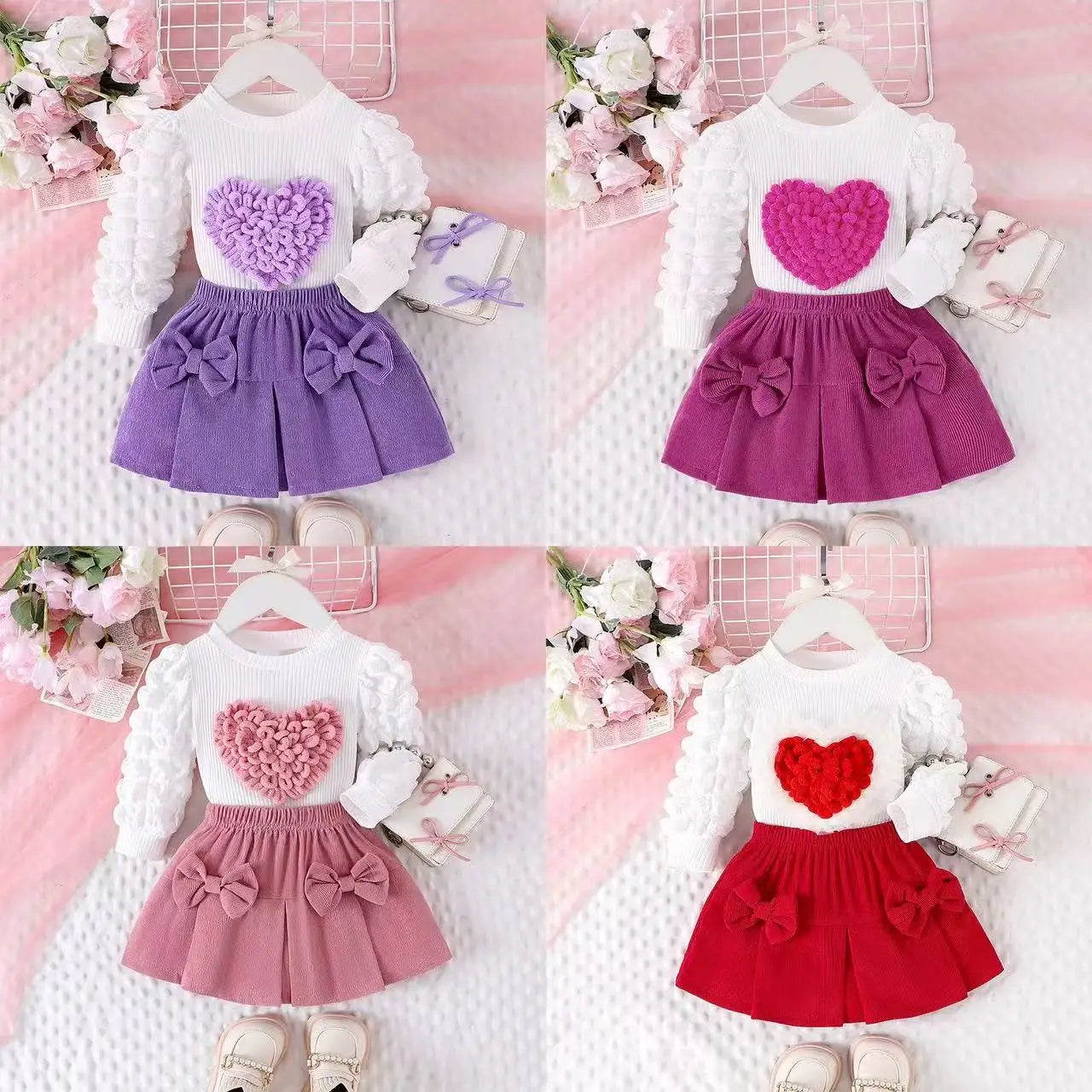 Girls' New Two Piece Set