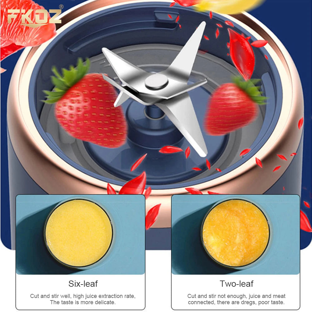 Portable Small Electric Juicer pure Steel