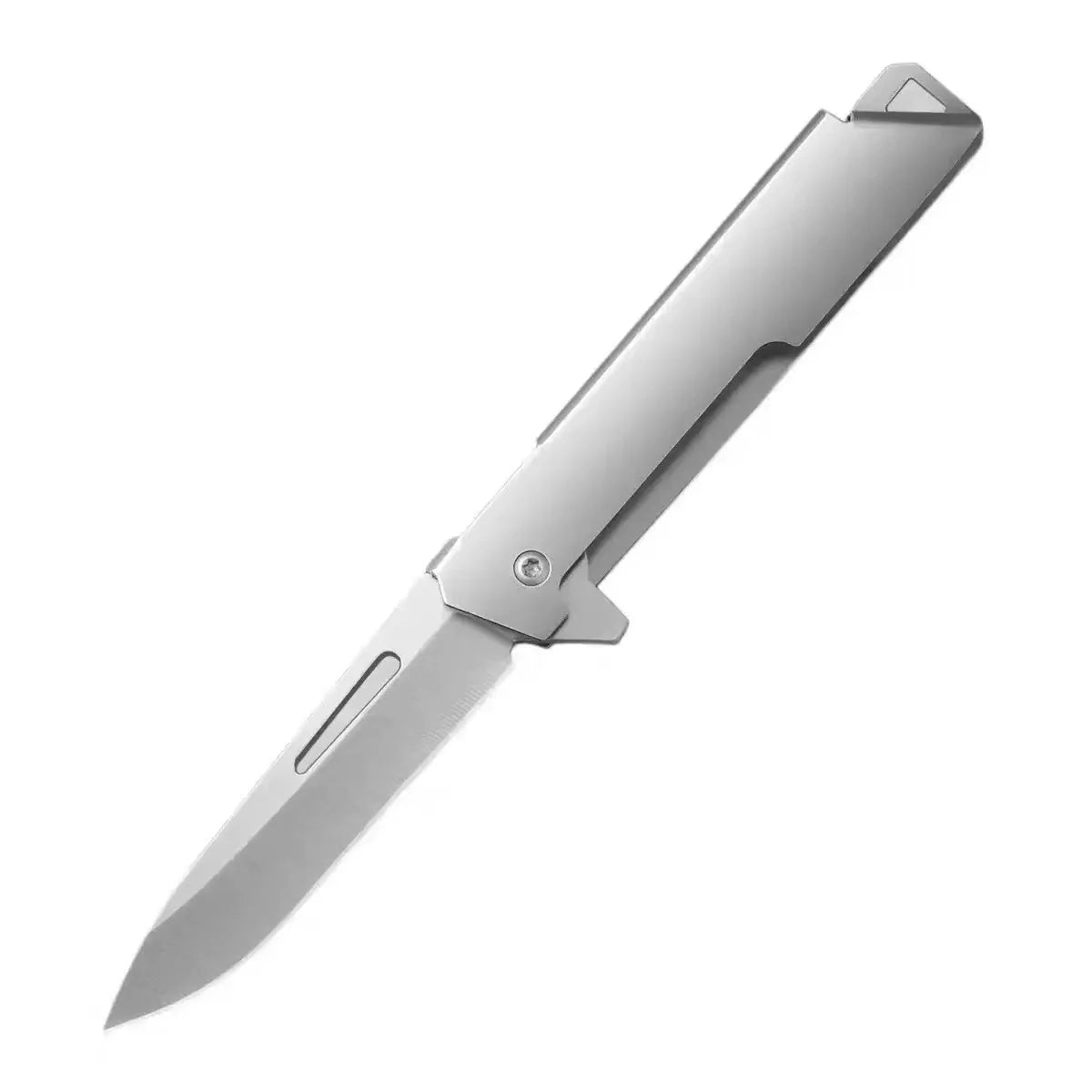 New Full Steel,Quick Open Multi-Function Folding Knife