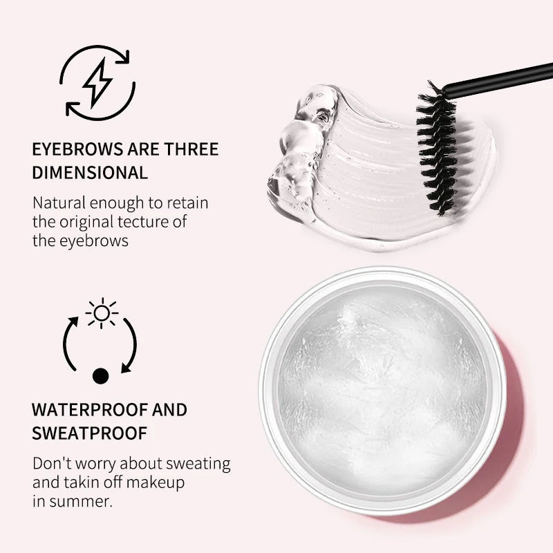 Eyebrow Styling Gel 3D Feathery Wild Brow Wax