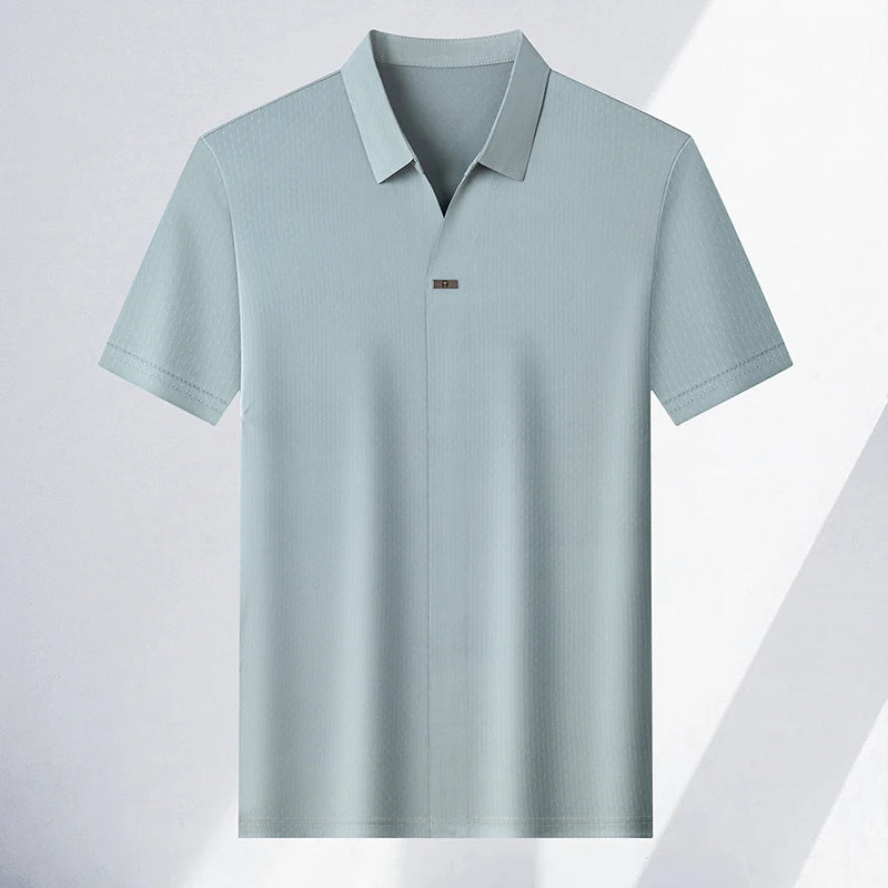 Luxury ice silk breathable summer new T-shirt
