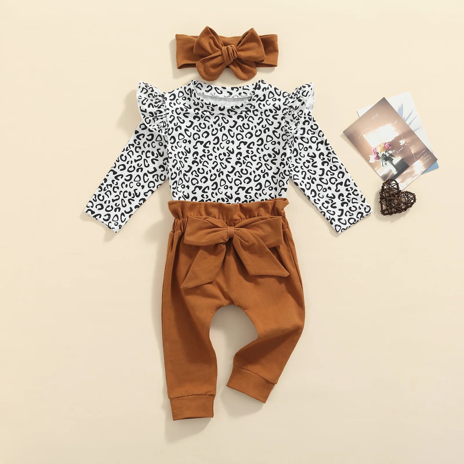 Baby Girls 3Pcs Fall Outfits