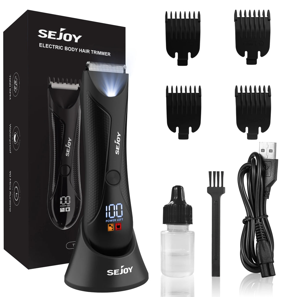 Electric Groin Body Hair Trimmer