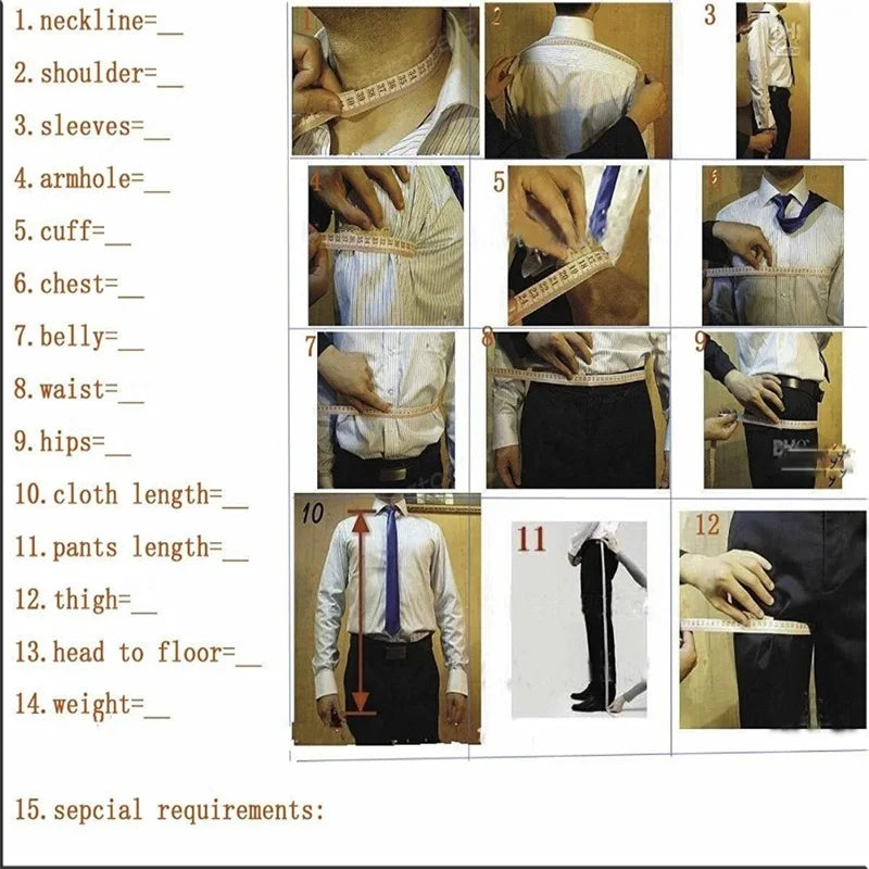 2 Pcs Jacket Pants Modern Hot Fix Wedding Suits