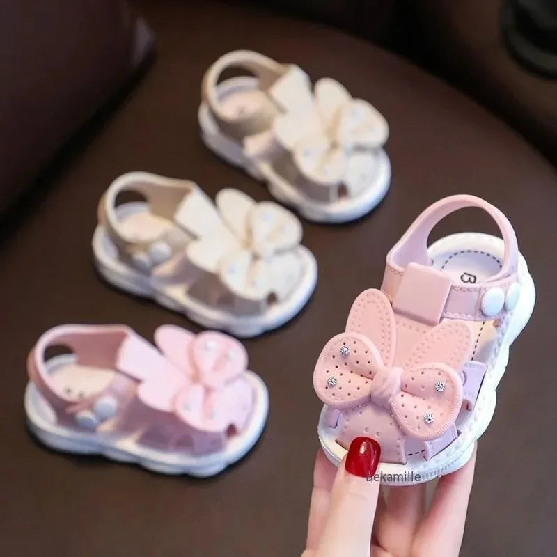 New Summer Outdoor Non-Slip Sandals for baby girls[1-3 year age]