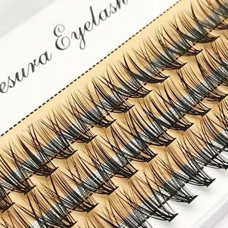 New A/M Shape Professional Makeup Individual Lashes