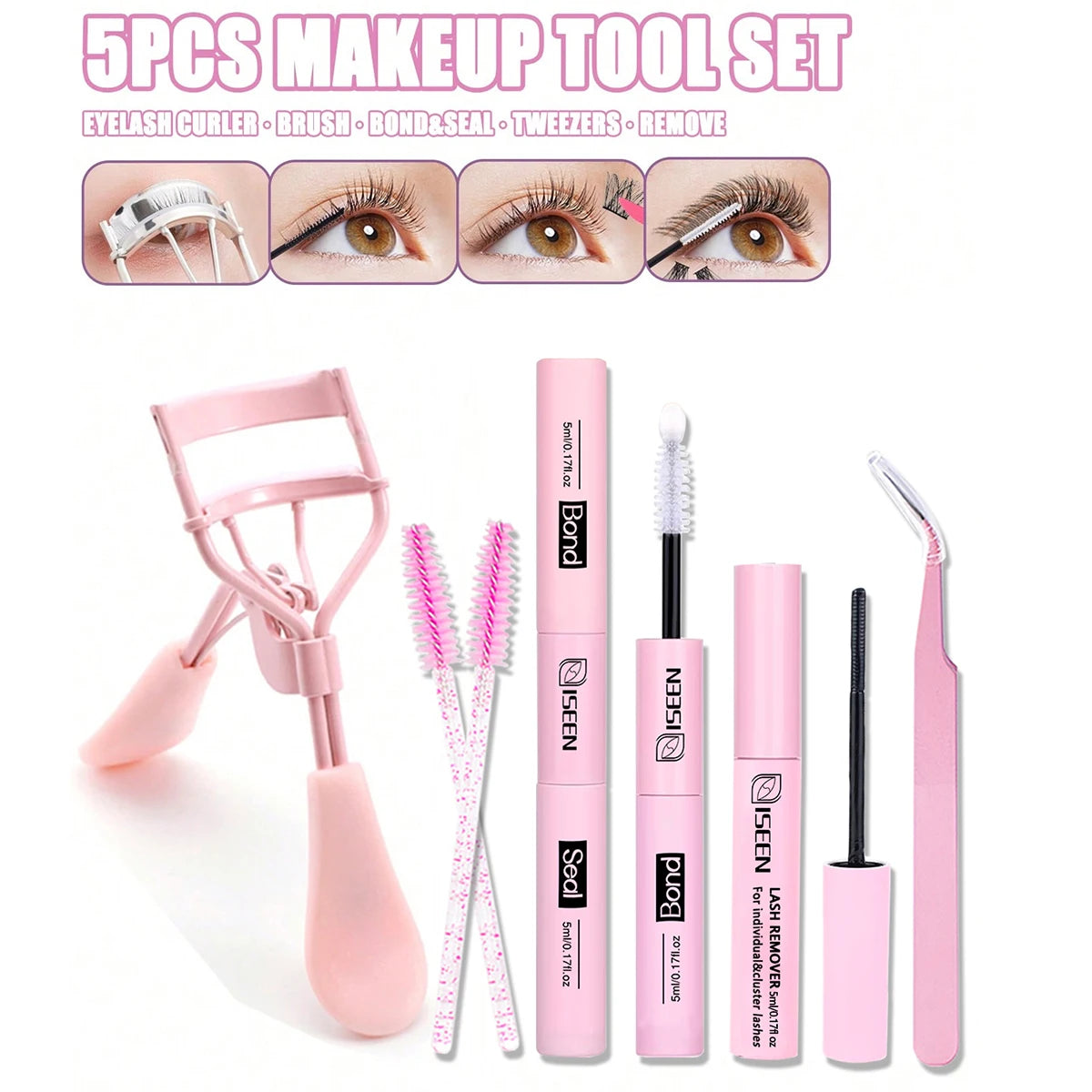 5Pcs makeup Tool set