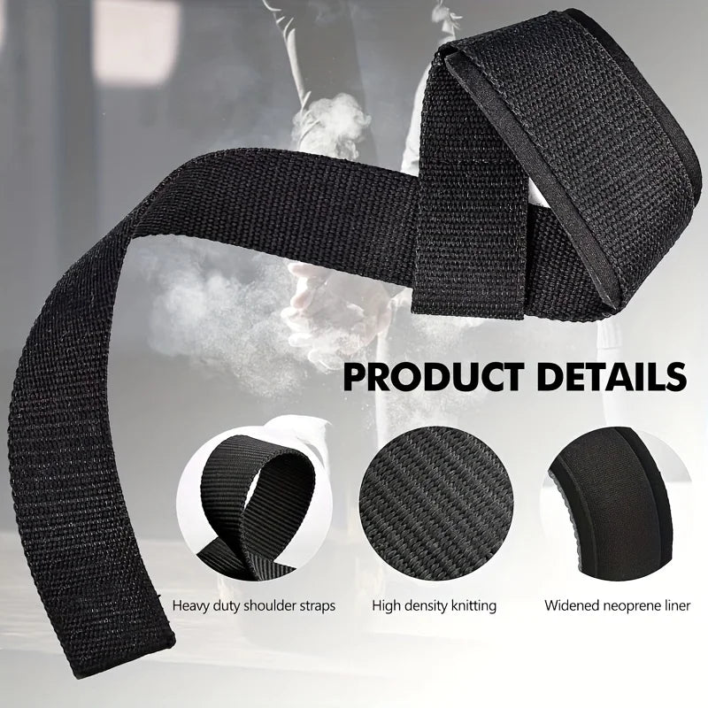 Gym Wrist Wraps with Extra Hand Grips for Strength Training