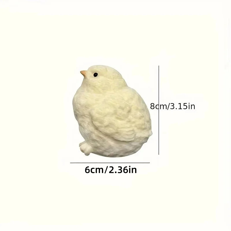 1Pc Yellow Chick Squishy Squeeze Toy